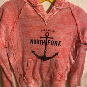 North Fork, NY Girls Hooded Sweatshirt